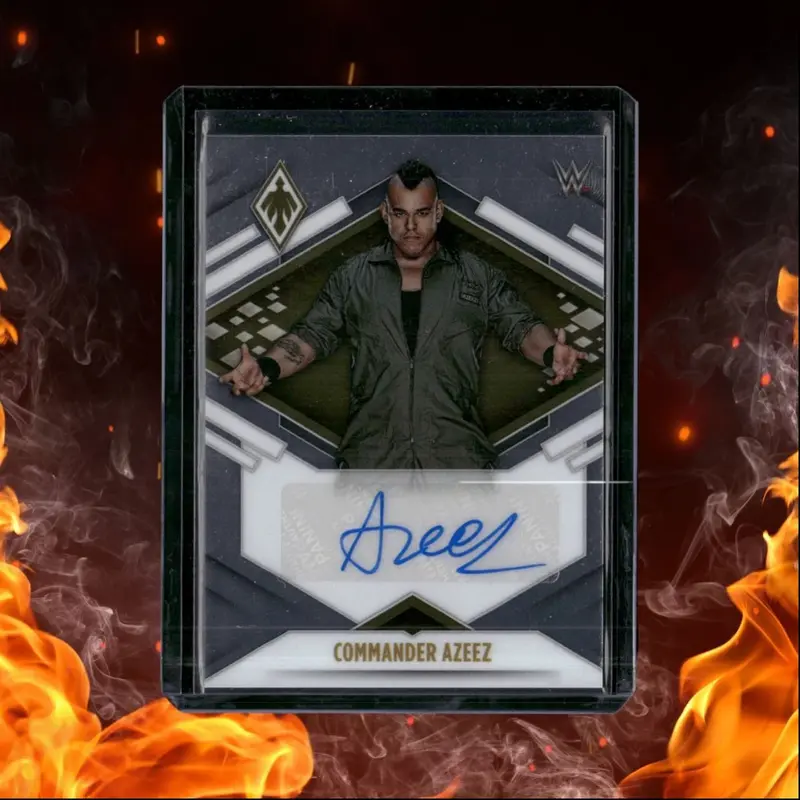 2022 Panini Chronicles WWE Commander Azeez Phoenix NXT 2.0 Auto #PA-CAZ