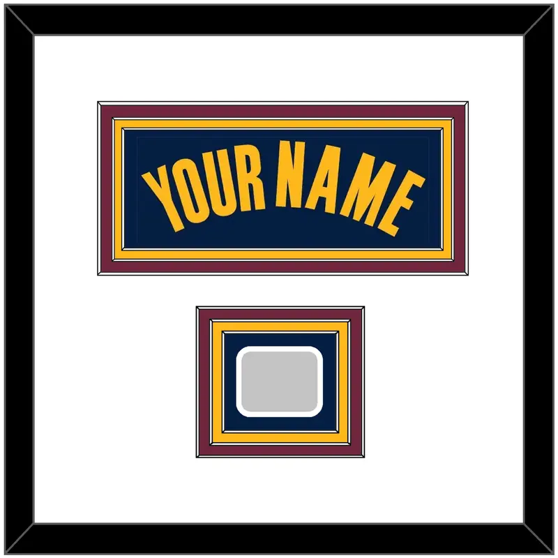 Cleveland Name & Champions Patch - Alternate Blue (2014-2017) - Triple Mat 1