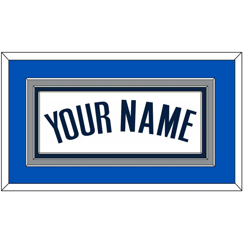 Dallas Name - White Association - Triple Mat 3