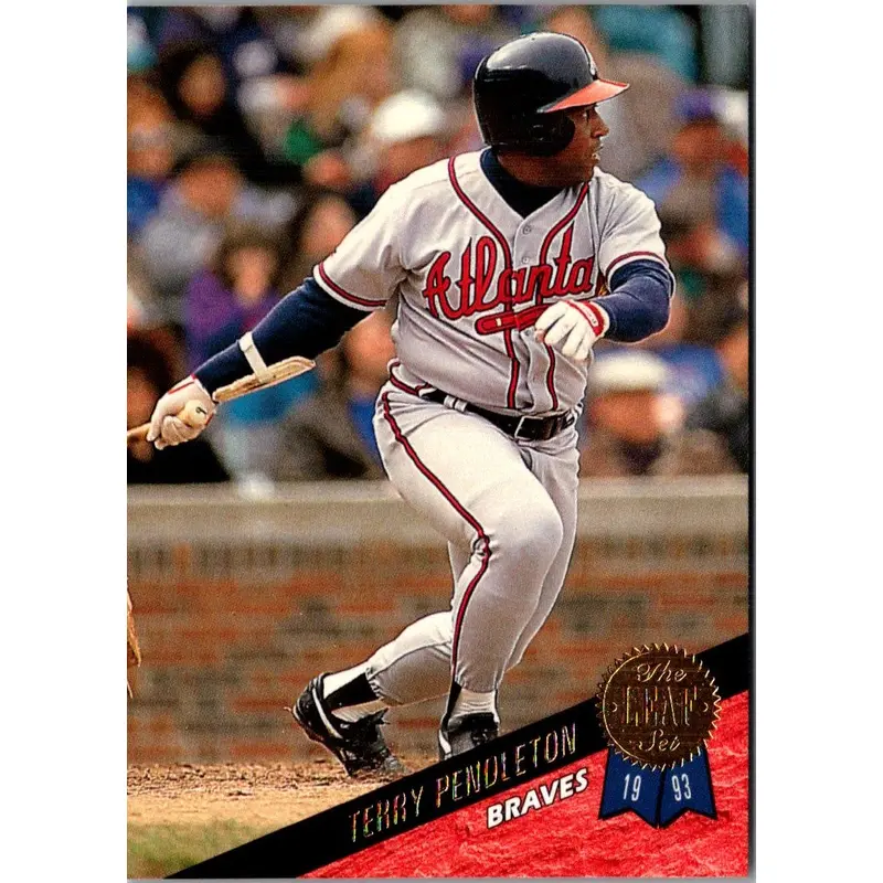 1993 Leaf Terry Pendleton #387