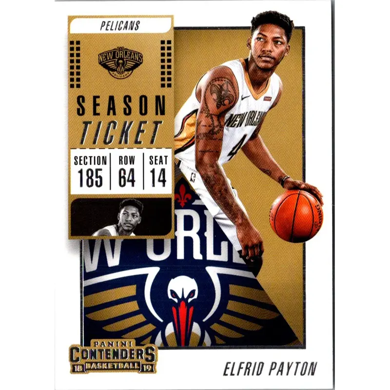 2018 Panini Contenders Game Ticket Elfrid Payton #3