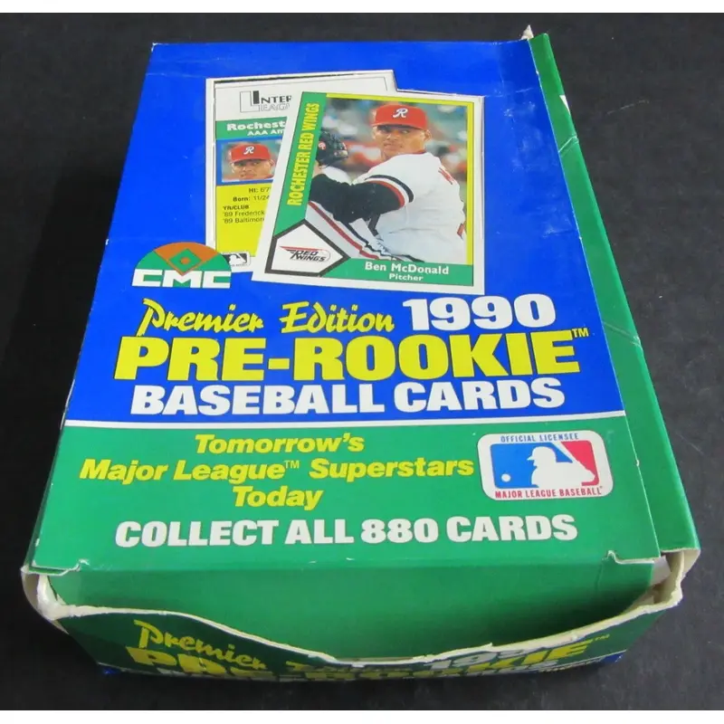 1990 CMC Pre-Rookie Minor League Baseball Box