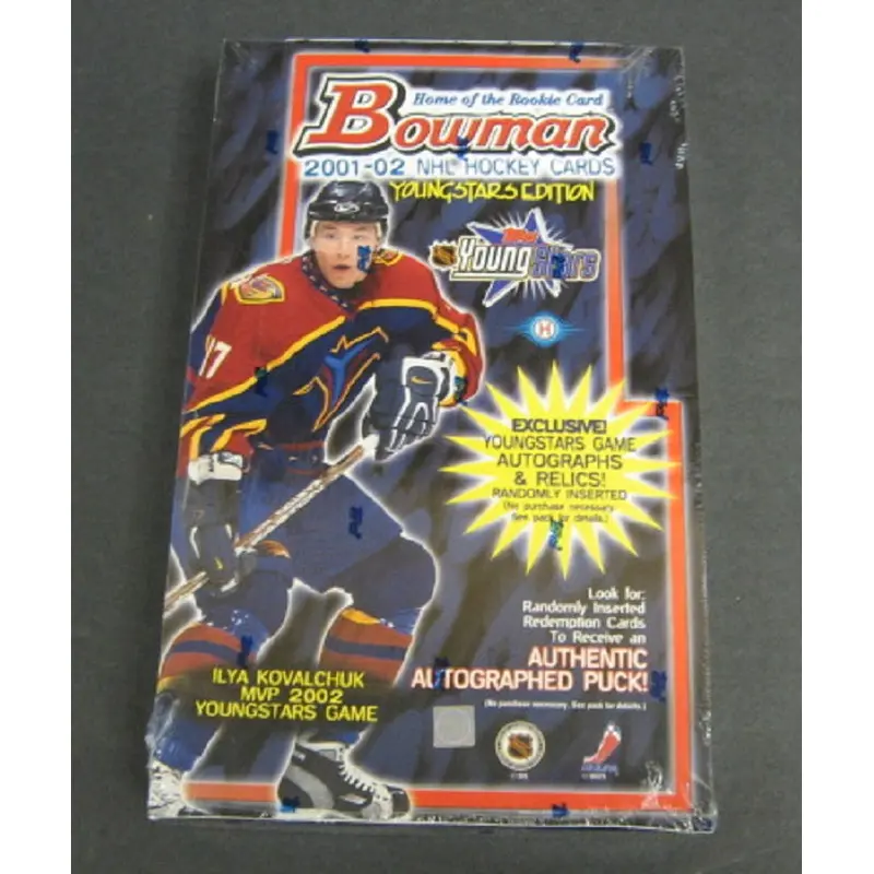 2001/02 Bowman Young Stars Hockey Box (Hobby)