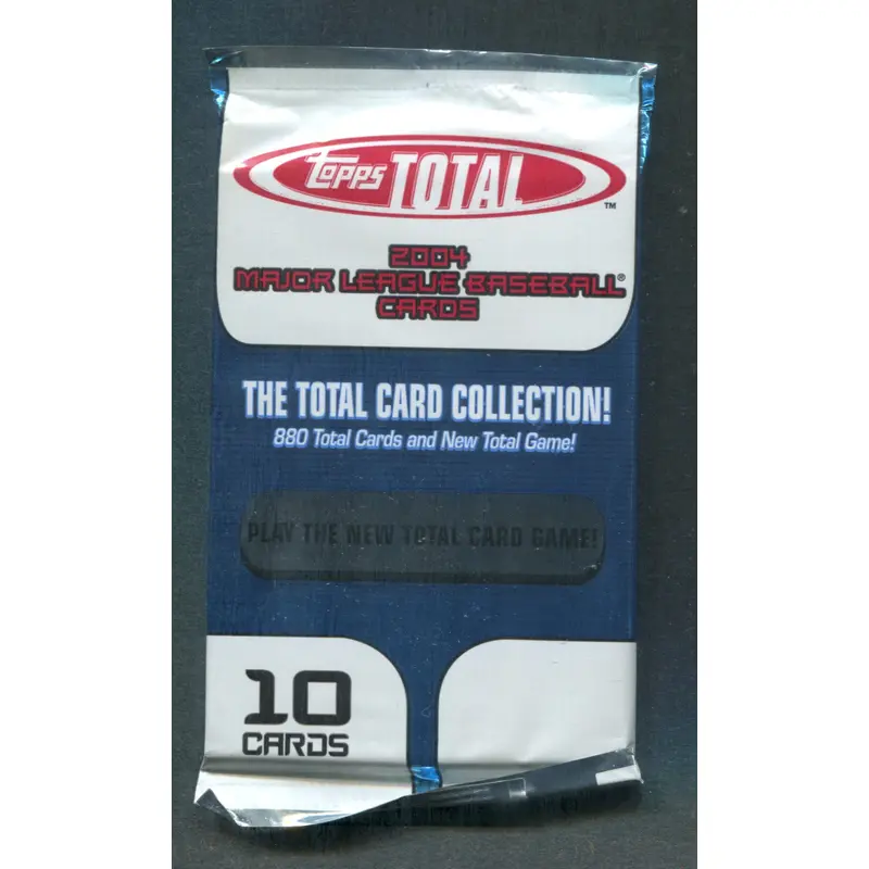 2004 Topps Total Baseball Unopened Pack (10)
