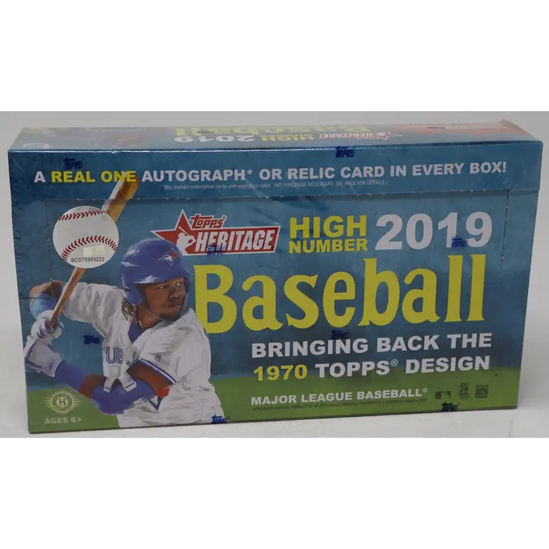 2019 Topps Heritage High Number Baseball Box (Hobby) (24/9)