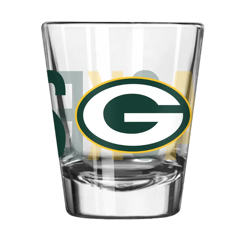 Green Bay Packers 2oz Overtime Shot Glass