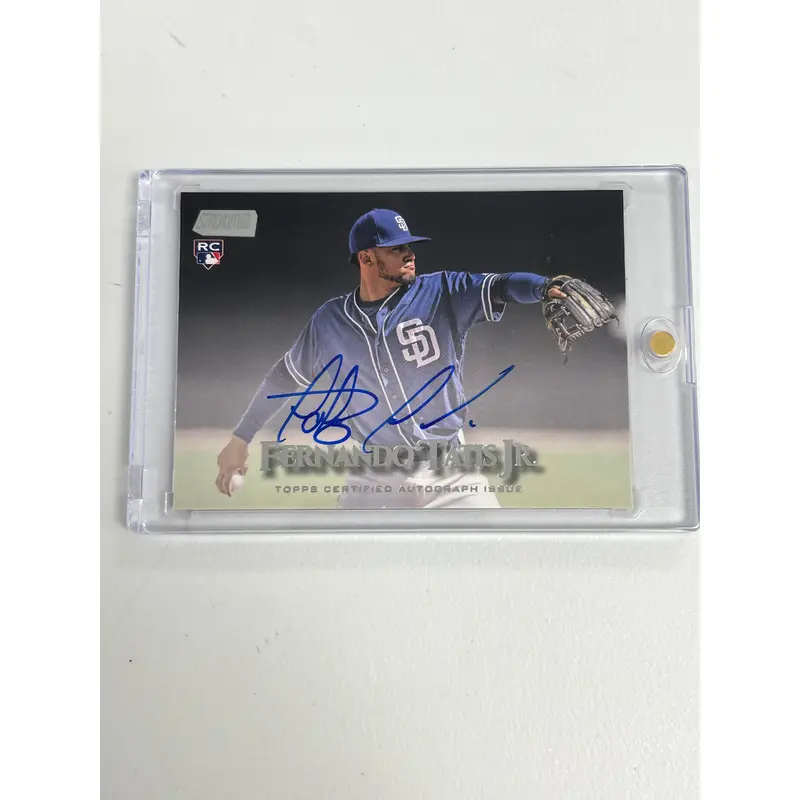Fernando Tatis Jr. 2019 Topps Stadium Club Rookie Auto