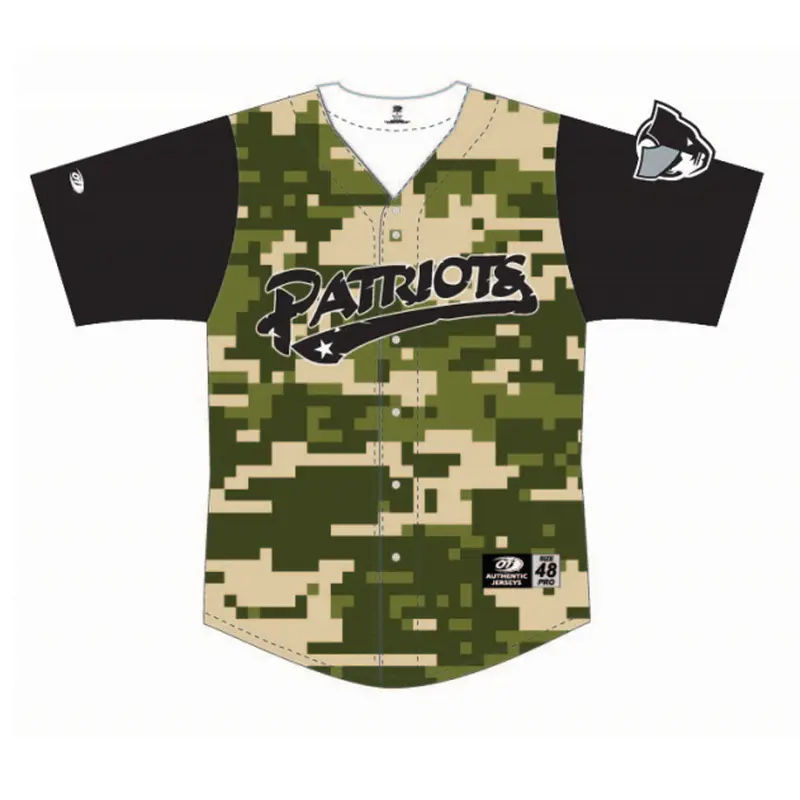 Somerset Patriots Authentic Armed Forces 2024 Authentic Jerseys