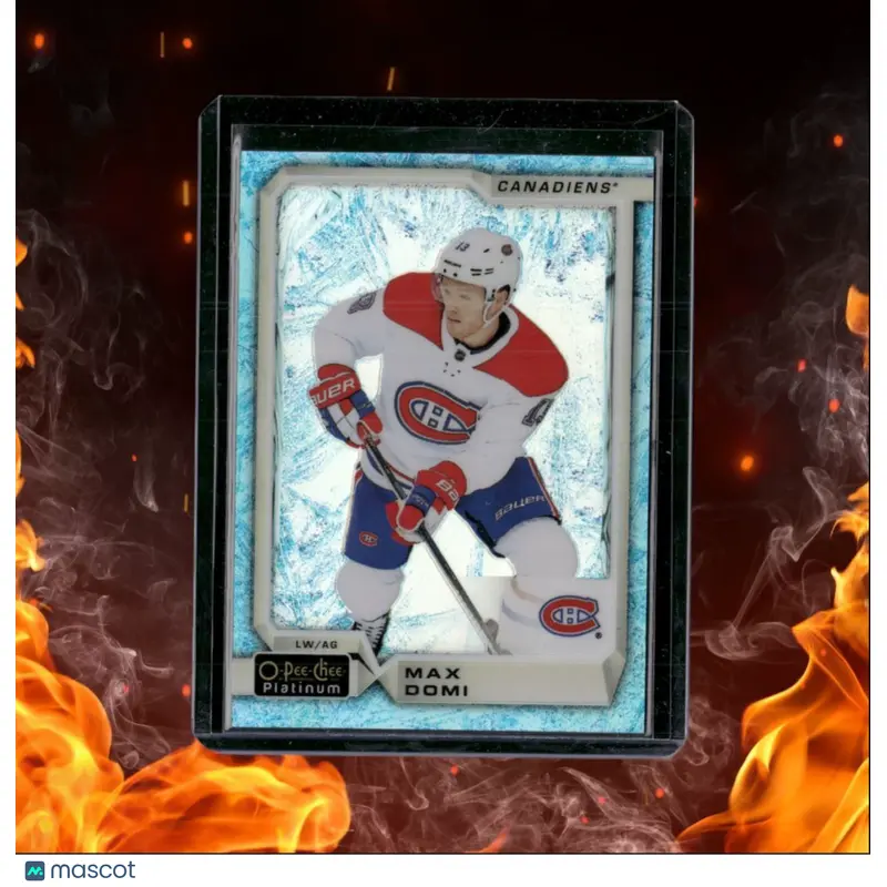 2018-19 O-Pee-Chee Platinum Max Domi Arctic Freeze 41/79 #102