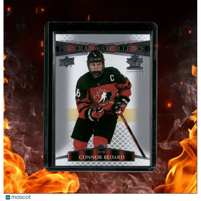 2022-23 Upper Deck Team Canada Juniors Connor Bedard Program of Excellence #146