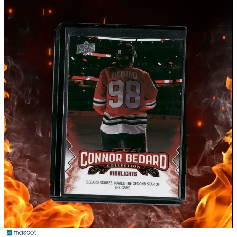 2023-24 Upper Deck Connor Bedard Collection Connor Bedard Highlights Rookie #19