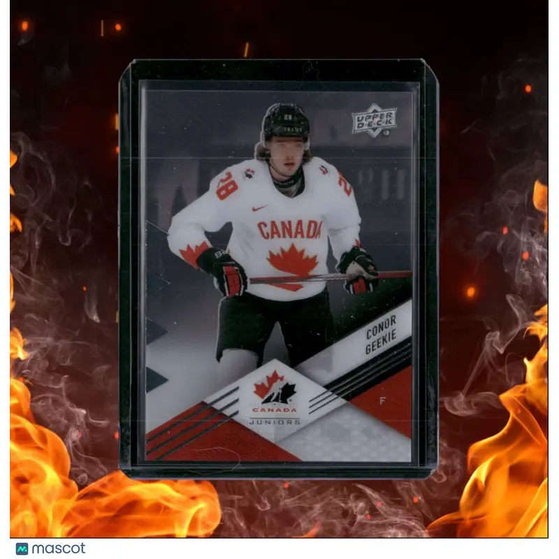 2024-25 Upper Deck Team Canada Juniors Conor Geekie Clear Cut #49