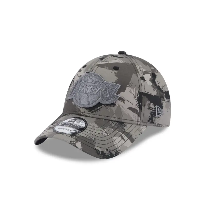 New Era Painted AOP 9forty - Los Angeles Lakers - Grey