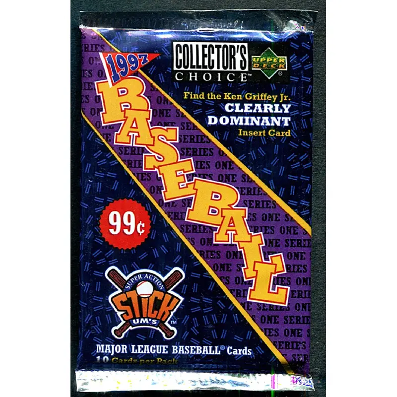 1997 Upper Deck Collector's Choice Baseball Unopened Pack (Pre-Priced) (10)