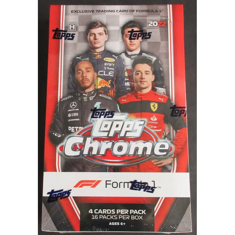 2022 Topps Chrome F1 Formula 1 Racing Lite Box (Hobby) (16/4)