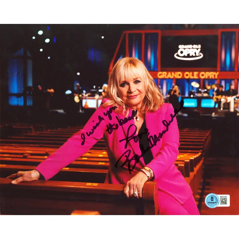 Barbara Mandrell "I Wish You The Best Love"  Signed 8x10 Photo BAS #BR53169