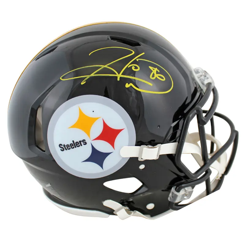 Steelers Hines Ward Authentic Signed Full Size Speed Proline Helmet BAS Witness