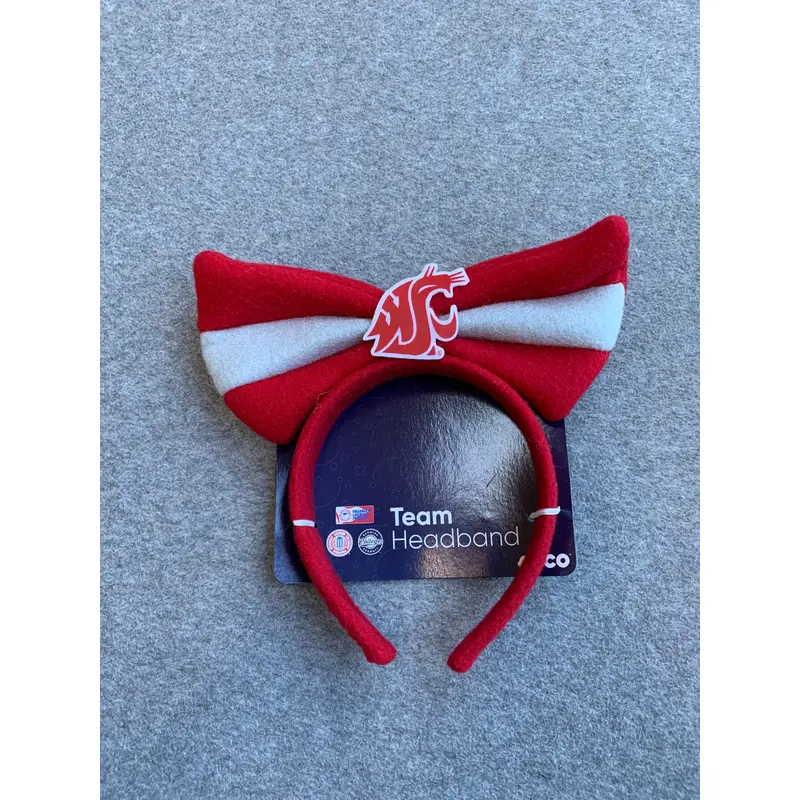 WSU Bow Headband