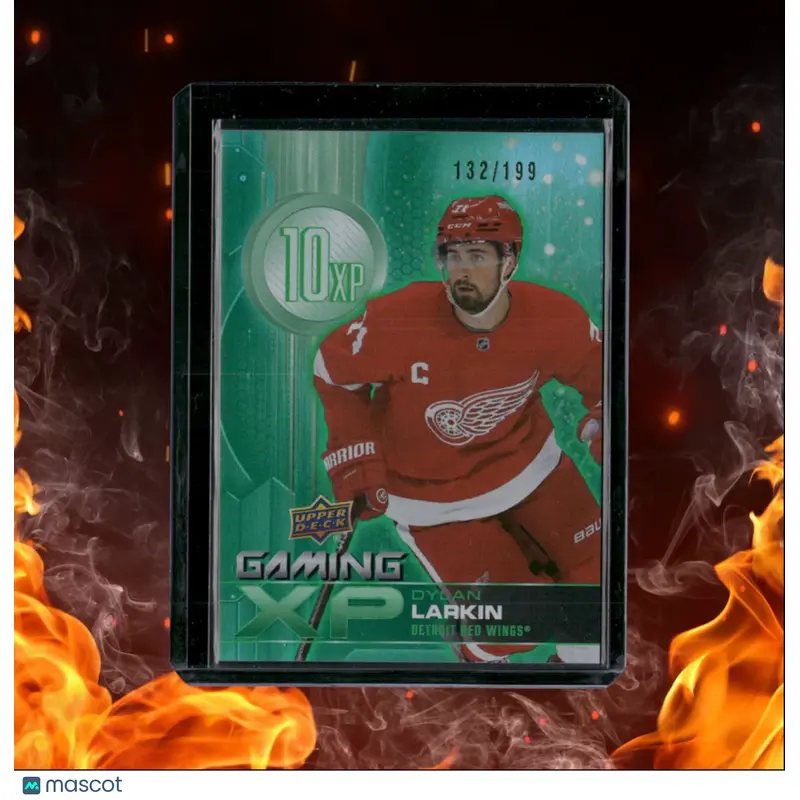 2024-25 Upper Deck Dylan Larkin Gaming XP Green 132/199 #GXP-22