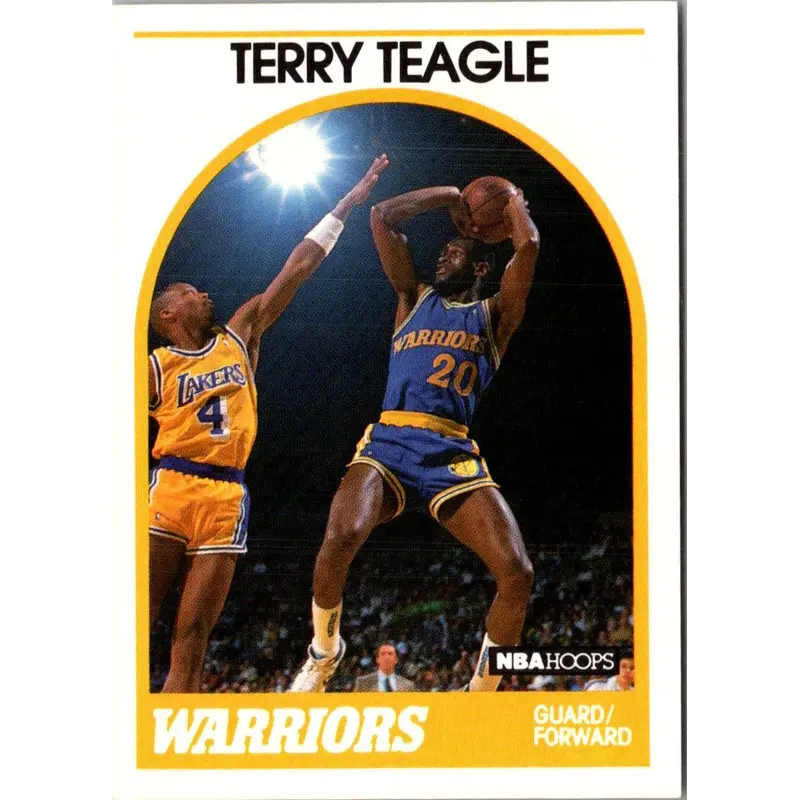 1989 Hoops Terry Teagle #196
