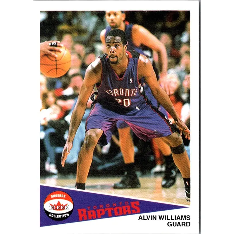 2001 Fleer Shoebox Alvin Williams #61