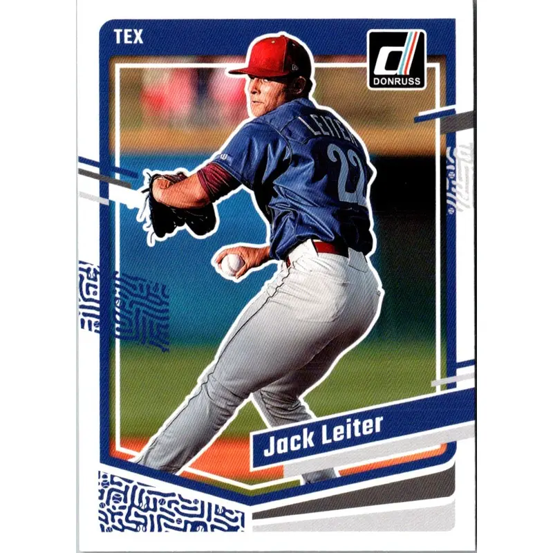 2023 Donruss Holo Blue Jack Leiter #118