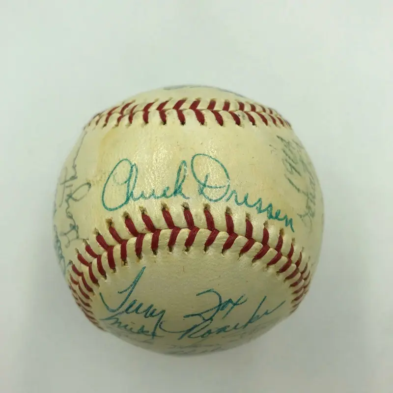 Nice 1964 Detroit Tigers Team Signed American League Baseball With JSA COA