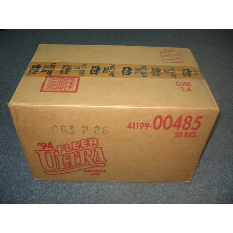 1994 Fleer Ultra Baseball Series 1 Case (20 Box)