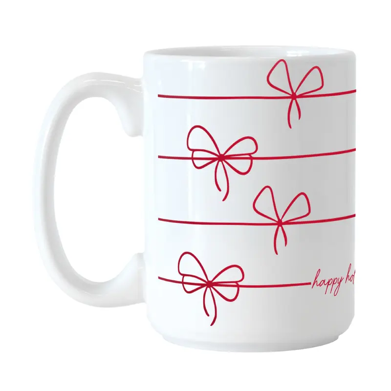 Christmas Ribbon 15oz Sublimated Mug