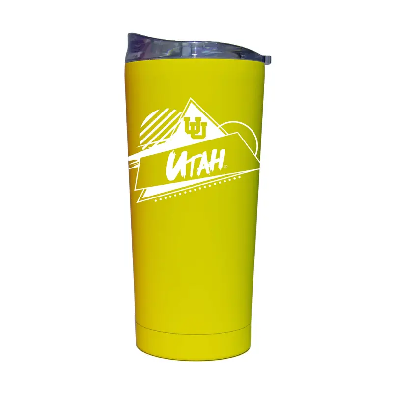 Utah 20oz Cru Rad Soft Touch Tumbler