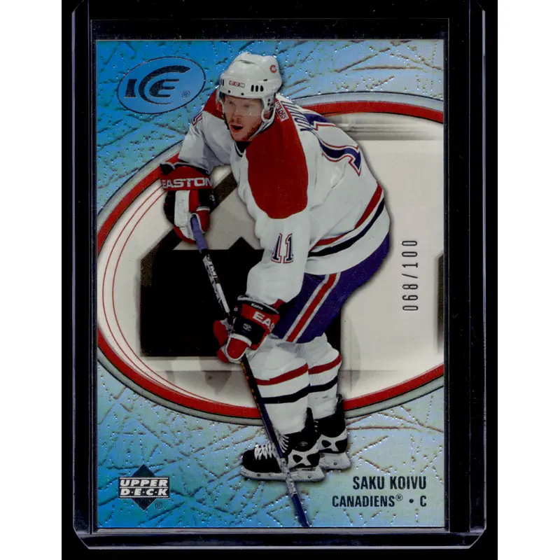 2005-06 Upper Deck Ice - Rainbow - Saku Koivu #50 /100