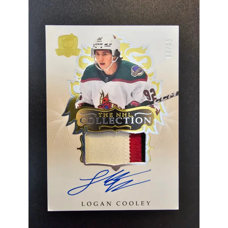 2023-24 Upper Deck The Cup - The NHL Collection - Logan Cooley #NHL-CO /35 RC