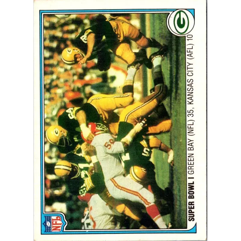 1983 Fleer Team Action Super Bowl I #57