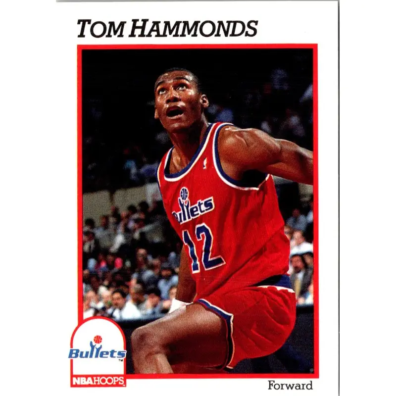 1991 Hoops Tom Hammonds #446