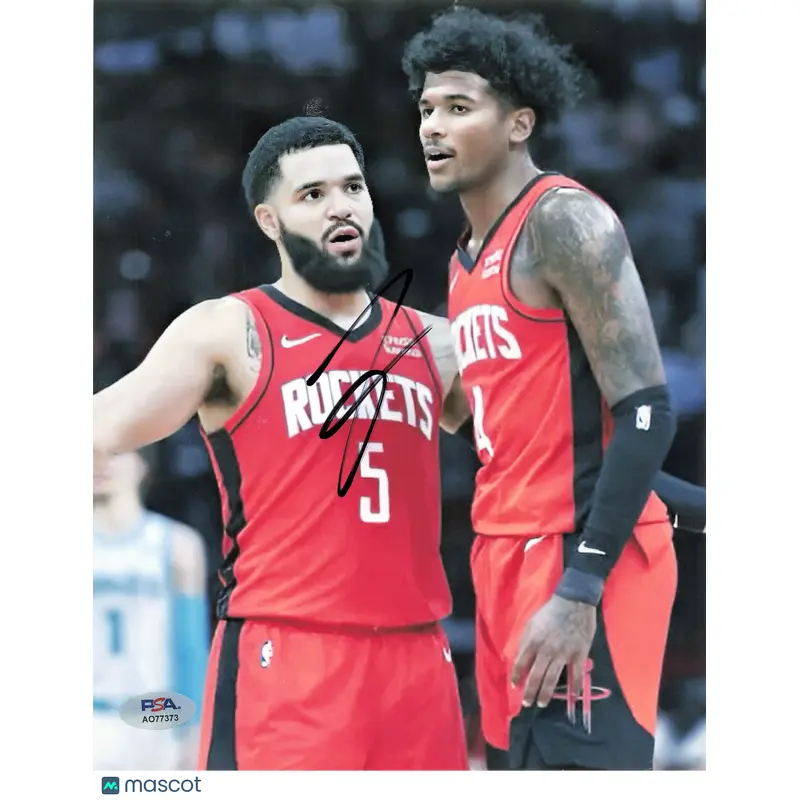 Fred Vanvleet Signed Photo Photo PSA Houston Rockets