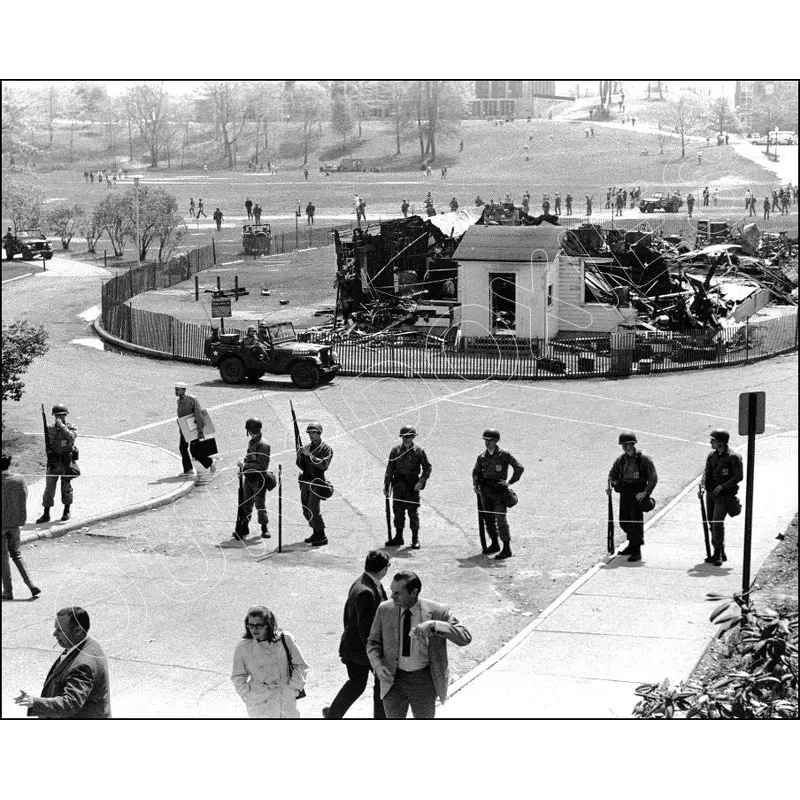 Kent State University Protest 8X10 Photo - May 4th 1970 - 2520