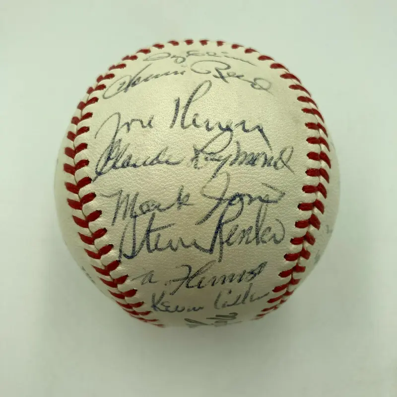 1969 Montreal Expos Inaugural Season Team Signed National League Baseball JSA