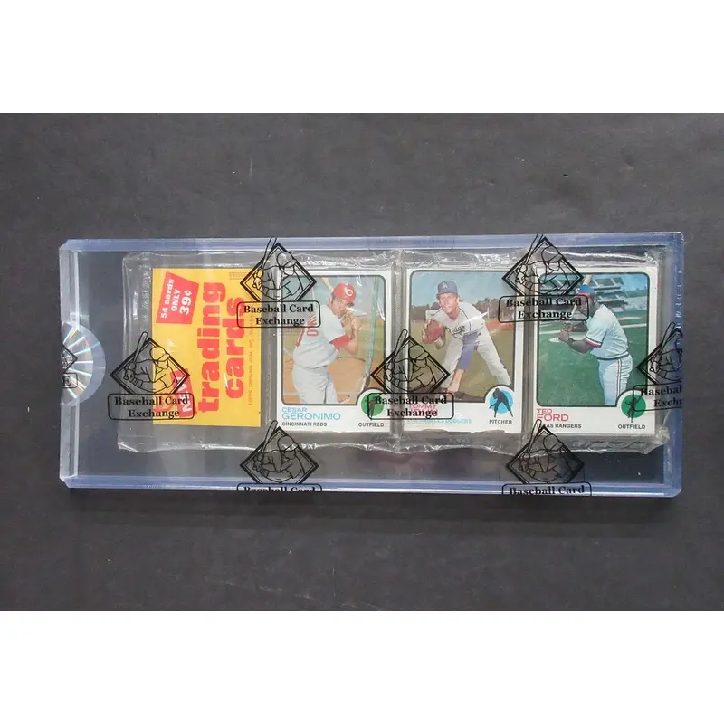 1973 Topps Baseball Unopened Series 2/3 Rack Pack (BBCE)