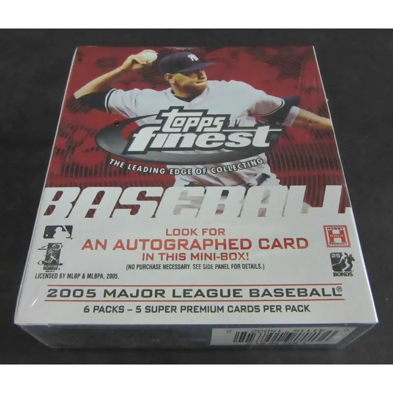 2005 Topps Finest Baseball Mini Box (Hobby) (6/5)