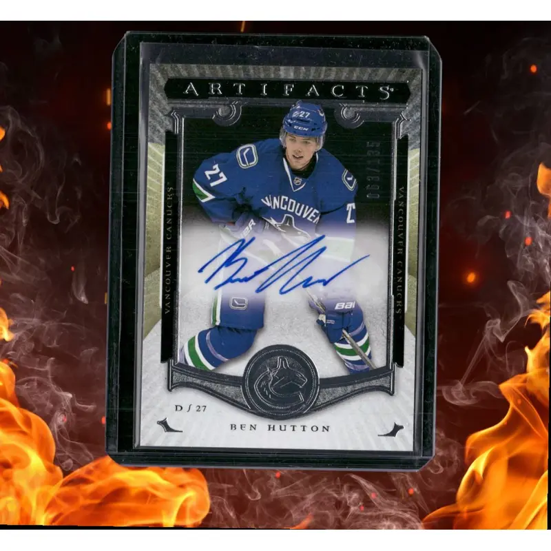 2015-16 Upper Deck Artifacts Ben Hutton Redemptions Rookie Auto 063/135 #XVIII