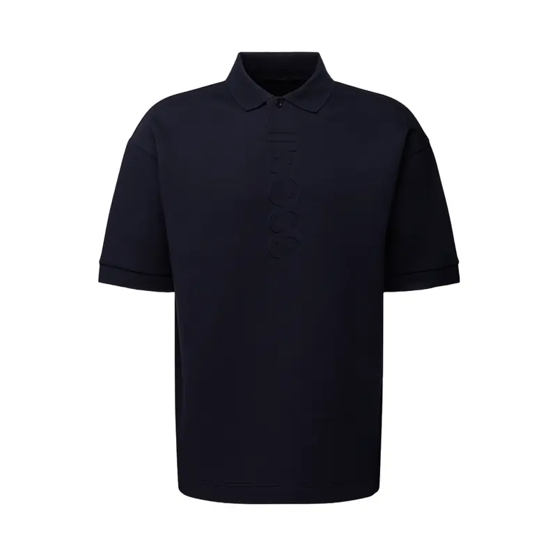 HUGO BOSS DARK BLUE SHIRT POLO PIRAX 50471645402