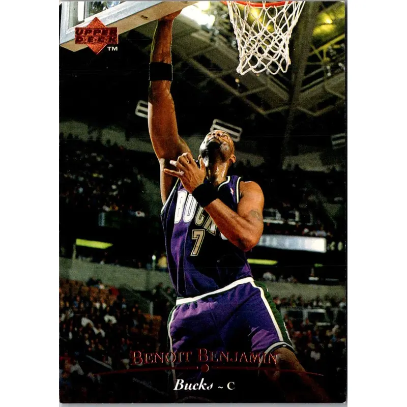 1995 Upper Deck Electric Court Gold Benoit Benjamin #297