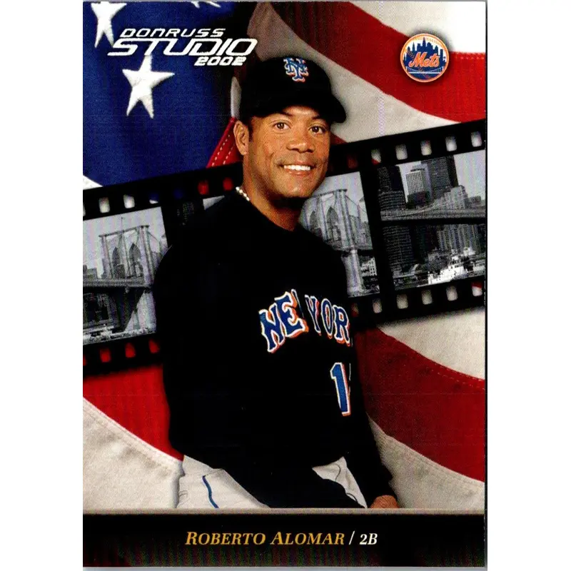 2002 Donruss Studio Samples Roberto Alomar #31