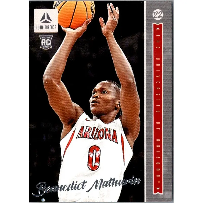 2022 Panini Chronicles Draft Picks Bennedict Mathurin #3
