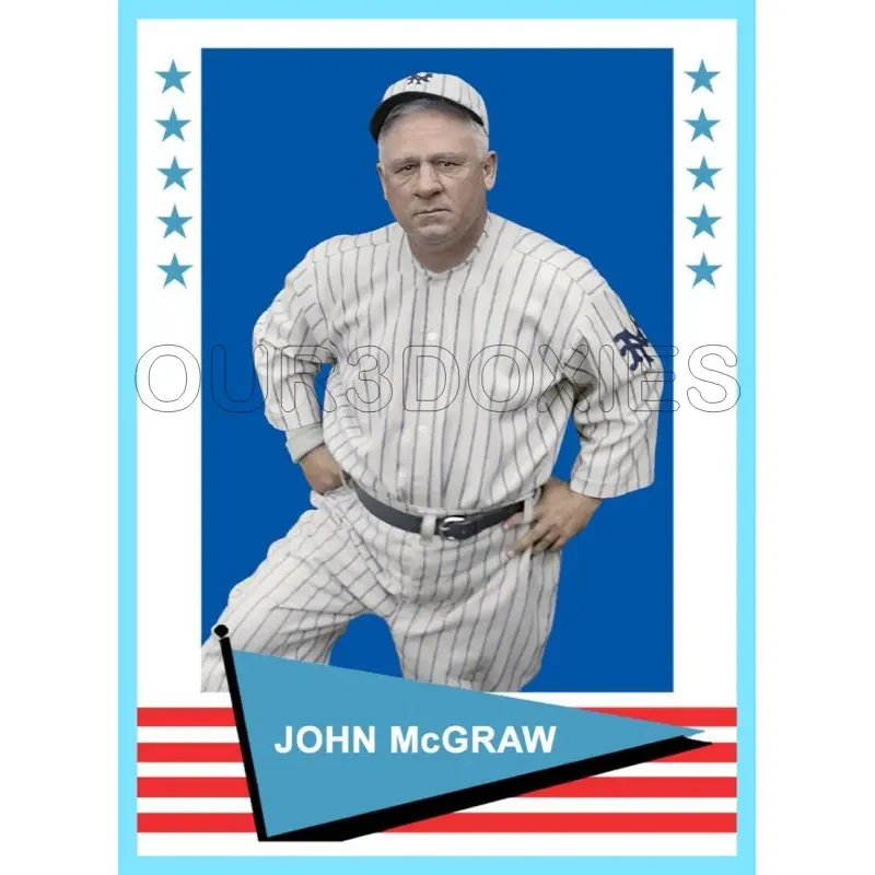 John McGraw 1961 Fleer Custom Card - 4221