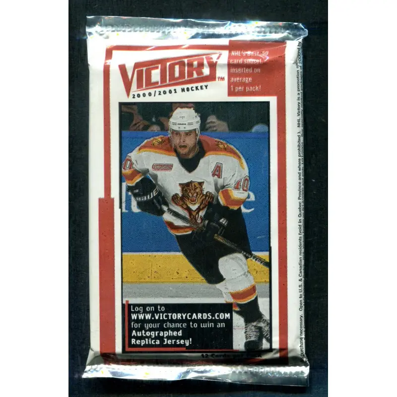 2000/01 Upper Deck Victory Hockey Unopened Pack (12)