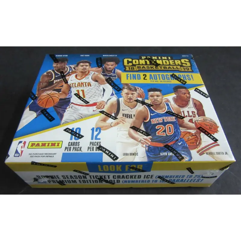 2018/19 Panini Contenders Basketball Box (Hobby)