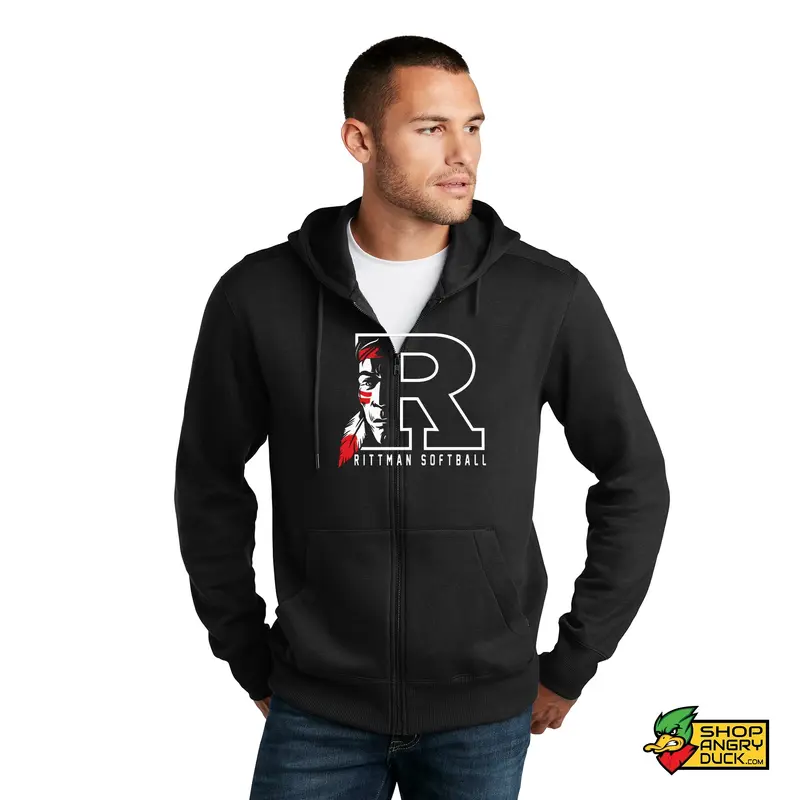 Rittman Softball Full Zip Hoodie 03