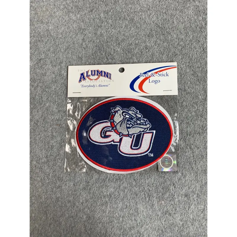 Gonzaga University Peel and Stick Embroidered Logo