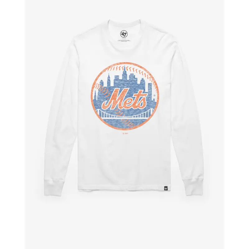 NEW YORK METS PREMIER '47 FRANKLIN LONG SLEEVE TEE